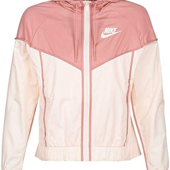 womens pink nike windbreaker